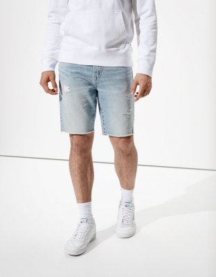 ripped jean shorts mens american eagle