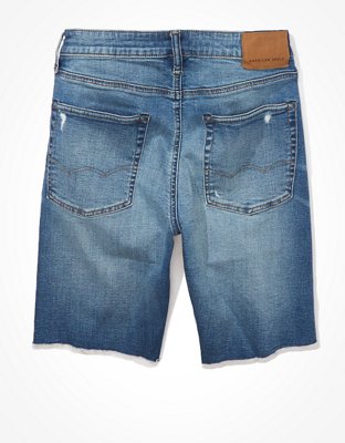 next mens denim shorts