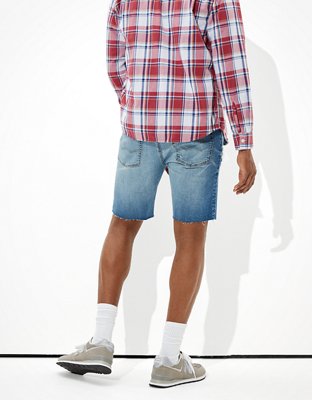 Мужские джинсы American Eagle AE AirFlex+ Patched Denim Short — фото 2