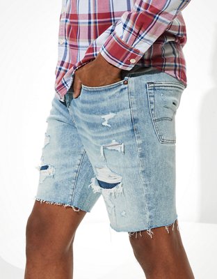 Jean shorts mens american hot sale eagle