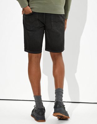 Мужские джинсы American Eagle AE AirFlex+ Ripped Denim Short — фото 2