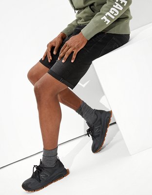 Мужские джинсы American Eagle AE AirFlex+ Ripped Denim Short — фото 5