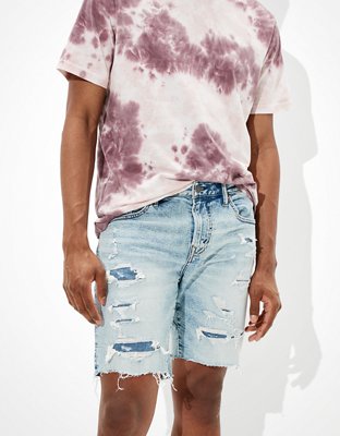 AE AirFlex+ Ripped Move-Free Athletic Denim Short