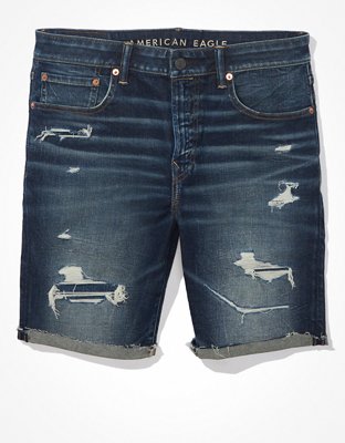 men jeans shorts