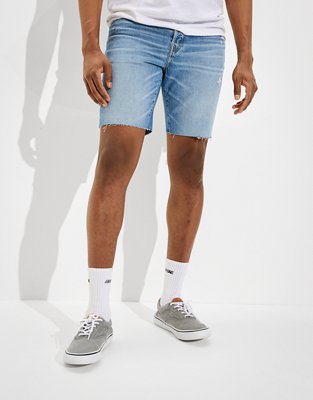 denim mens shorts