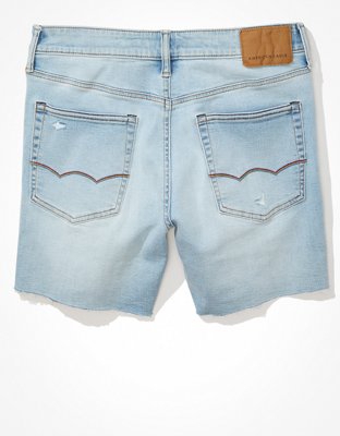 Мужские джинсы American Eagle AE Pride AirFlex+ 5.5" Denim Short — фото 4