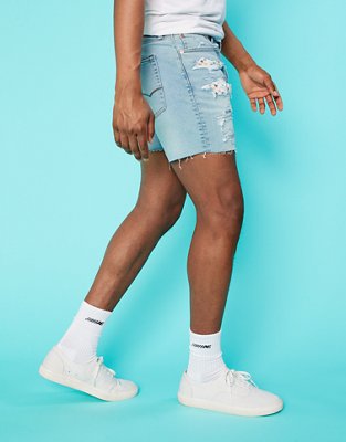 Мужские джинсы American Eagle AE Pride AirFlex+ 5.5" Denim Short — фото 6