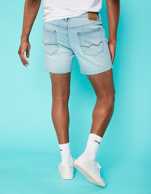 Мужские джинсы American Eagle AE Pride AirFlex+ 5.5" Denim Short — фото 2