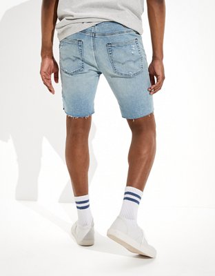 denim mens shorts