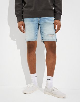 American eagle clearance jean shorts men