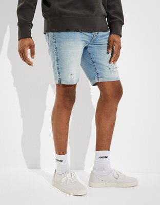Мужские джинсы American Eagle AE AirFlex+ 9" Denim Short — фото 5
