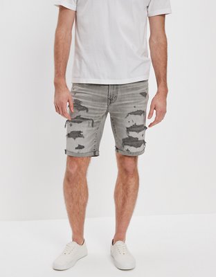 American eagle outfitters men's denim shorts online