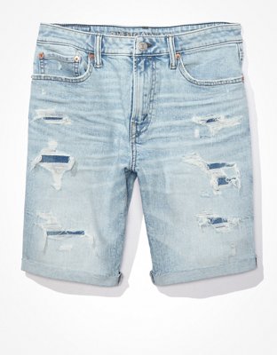 American Eagle Try-On + The BEST Denim Shorts - the Flexman Flat