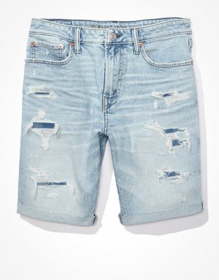 AE 9" AirFlex+ Ripped Denim Short