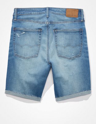 Мужские джинсы American Eagle AE AirFlex 360 9" Denim Short — фото 4