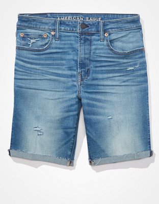 AE AirFlex 360 9" Denim Short