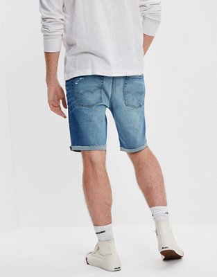 Мужские джинсы American Eagle AE AirFlex 360 9" Denim Short — фото 2