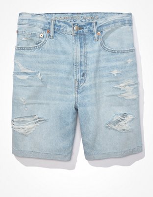 Мужские джинсы American Eagle AE Denim 9" Baggy Short — фото 2