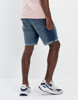 Мужские джинсы American Eagle AE AirFlex+ 9" Athletic Fit Denim Short — фото 2