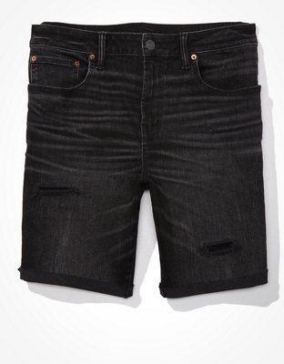 AE AirFlex+ Athletic Fit Denim Short de 9"