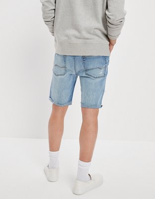 Мужские джинсы American Eagle AE Pride AirFlex+ 9" Denim Short — фото 4