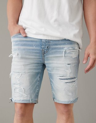 AE AirFlex+ Ultrasoft 9 Patched Denim Short