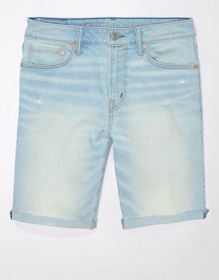 American Eagle Try-On + The BEST Denim Shorts - the Flexman Flat