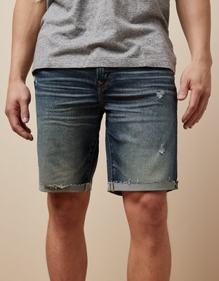 AE 9" AirFlex+ Ultrasoft Patched Denim Short