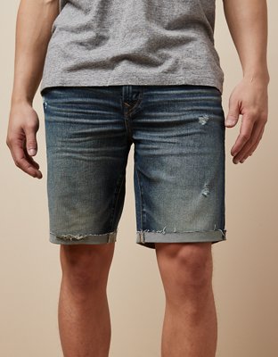 AE AirFlex+ Ultrasoft 9" Patched Denim Short