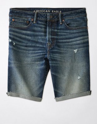 AE 9" AirFlex+ Ultrasoft Patched Denim Short