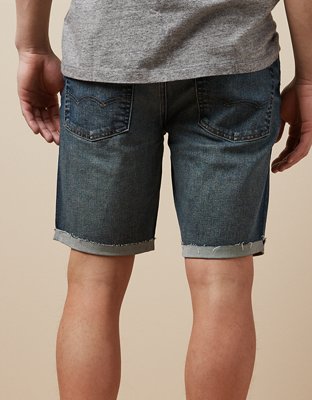 AE 9" AirFlex+ Ultrasoft Patched Denim Short