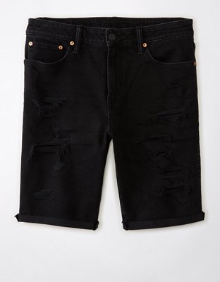 AE AirFlex+ Ultrasoft 9" Patched Denim Short