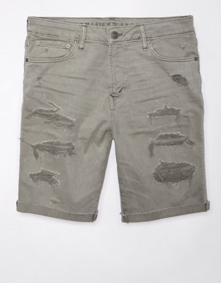 AE AirFlex 9 Ripped Denim Short