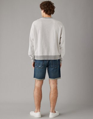 AE 9" EasyFlex Athletic Ripped Denim Short