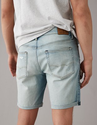 Мужские джинсы American Eagle AE EasyFlex 9" Athletic Patched Denim Short — фото 6