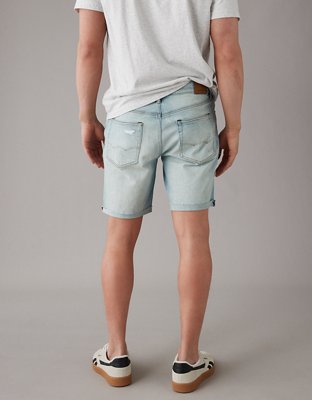 Мужские джинсы American Eagle AE EasyFlex 9" Athletic Patched Denim Short — фото 2