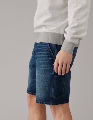 Мужские джинсы American Eagle AE 9" Denim Carpenter Short — фото 5