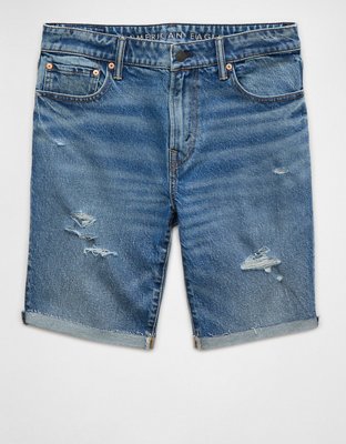AE 9" EasyFlex Ripped Denim Short