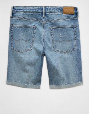 Мужские джинсы American Eagle AE EasyFlex 9" Ripped Denim Short — фото 4