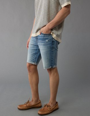 Мужские джинсы American Eagle AE EasyFlex 9" Ripped Denim Short — фото 5