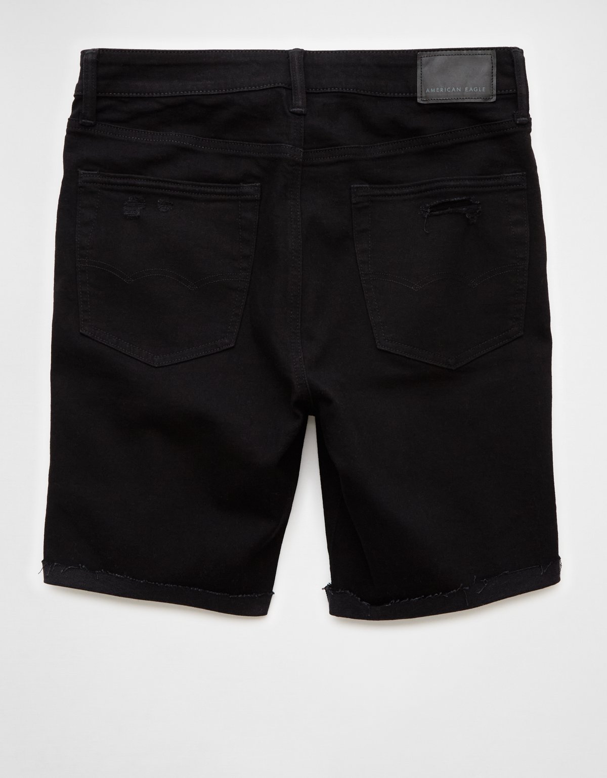 AE 9" AirFlex+ Patched Denim Short - image 4
