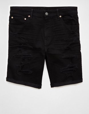 AE 9" AirFlex+ Patched Denim Short