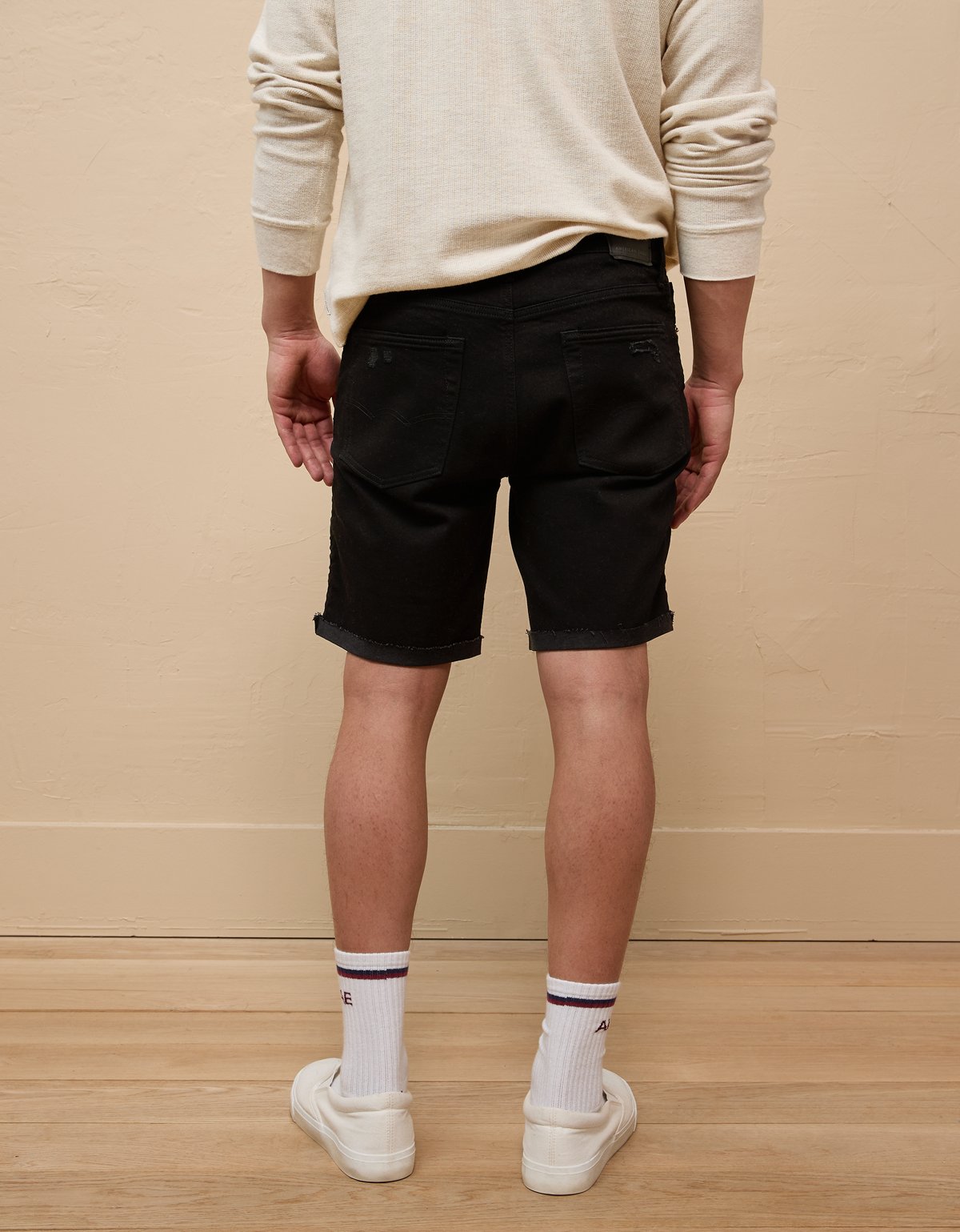 AE 9" AirFlex+ Patched Denim Short - image 2