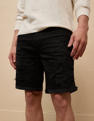 AE 9" AirFlex+ Patched Denim Short