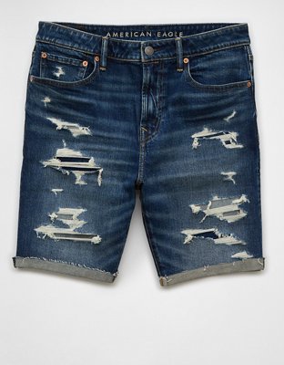 AE AirFlex+ Patched 9" Denim Short