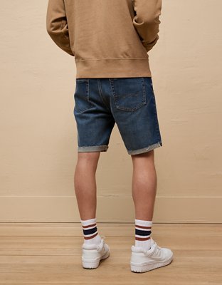 AE 9" AirFlex+ Patched Denim Short