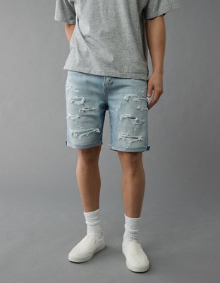 AE EasyFlex 9" Patched Denim Short