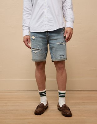 AE AirFlex+ Patched 9 Denim Short