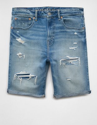 AE 9" AirFlex+ +TENCEL™ Fibers Patched Denim Short