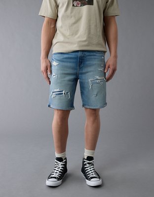 AE 9" AirFlex+ +TENCEL™ Fibers Patched Denim Short